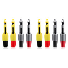 8pcs Wire Piercing Probe Kit, 0.08in and 0.16in Insulation Puncture Wire Probe Piercing Clip Test Probe Tool
