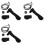 3X Half Handlebar Accelerator SM Plug Left/Right Handle for E-Bike Half Twist Throttle Electric Scooter Bike 1