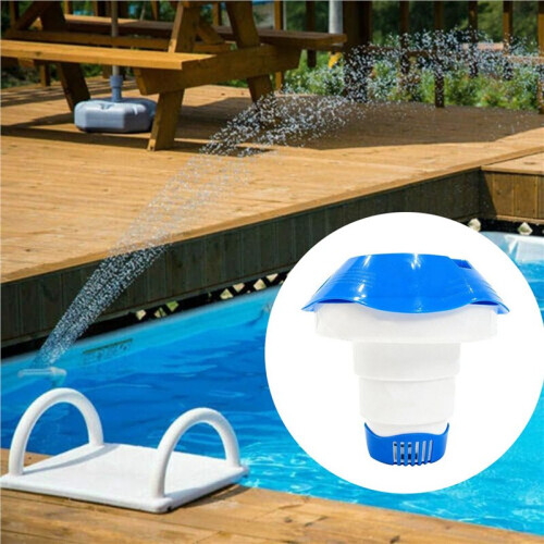 2X Pool Chlorine Floater 5 Inch Large Floating Chlorine Dispenser Optimal Pool with Adjustable Release 2