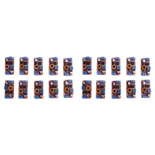 20 Pezzi 5A A Scheda di Ricarica Step-Down per Batterie al Litio Convertitore di Potenza A LED Modulo Step-Down per Caricabatterie al Litio