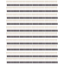 Carbon Brush 400Pcs Replaceable Great Conductive Carbon Brush for Electric Motor Drill 100 5816mm