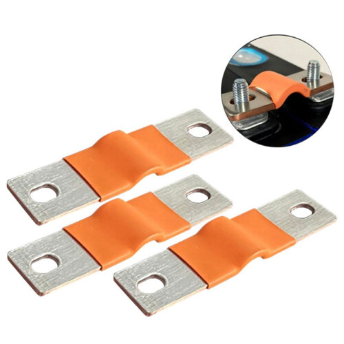 48Pcs High-Grade Nickel-Plated Copper Bus Bars for Solar Power and Deep Cycle Battery 2