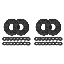 32PCS Guitar Strap Blocks, Guitar Protector Block, Strap Locks, Silicone Guitar Strap Blocks