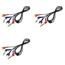 3X Cable for TDH39 DD45 Audiometry Air Conduction Headsets Headphone Audiomter Headsets Cable Earphone Accessories
