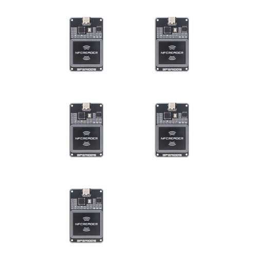 5X PCR532 NFC Reader IC Card Reader Writer IC Card Replicator for Mobile Phone Bracelet Simulates Elevator Door Access
