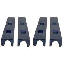 4X Rodilleras Autoportantes para Trepar en Áticos. Rodilleras Ligeras para Trabajo. Protección Acolchada Práctica.