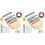 2X KnitPatch PatchMaker Kit - 100 Colors Embroidery Thread for Mending & Weaving, Complete Sewing  Set 1