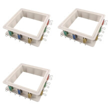 3X Kit di Alloggiamento per Stampi Regolabile per La Realizzazione di Stampi In Silicone, Telaio di Alloggiamento Riutilizzabile per La Realizzazione