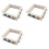 3X Adjustable Mold Housing Kit for Silicone Molds Making,Reusable Housing Frame for Silicone Rubber Mold Making 1