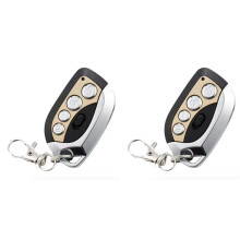 2X New 433MHz Universal Remote Control Duplicator for Garage Door/Electric Curtain - Metal Keyfob Clone