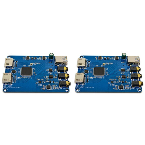 2X MS2131 HD Video Capture Module -Compatible to USB 3.0 Capture Card with 4K Loopout 3.5mm Audio for Live Streaming