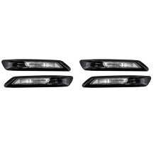 4x Luz Do Pára-Choque Do Marcador Lateral Do Carro 63137154169 63137154170 para Série 5 F10 F11 F18 2011-2013 Lâmpadas de Sinalização Auxiliares