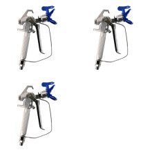 3X Airless Spray Gun G5 with 517 Nozzle and Nozzle Guard Max 25 Mpa 248 Bar for Airless Paint Sprayers