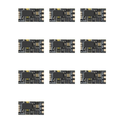 10X  3.3V/5V Isolated TTL to RS485 Level Module Serial Port Auto-Reversing High-Speed 2Mbps Module