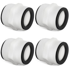 4pcs 1.5Inch to 1.5Inch Pool Hose Connector - Pool Hose Adapter for Above Ground Swimming Pool Hose and Filter Pumps
