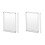 2X Magnetic Acrylic Protective Case for   2 Game Cards High-Transparency Dustproof Game Card Display Case 1