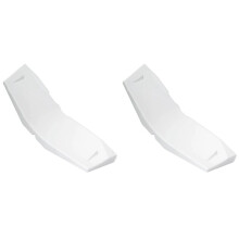2X WE14X20683 Dryer Drum Baffle for GE Hotpoint Dryers GTDX180ED6WW GHDP490EF3WW HTDX100ED5WW Part Replaces