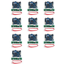 10X LCD Display TTL LVDS Controller Board -Compatible VGA 2AV 50PIN for AT070TN90 AT070TN92 AT070TN94 7 Inch Panel