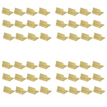 Gold Table Number Holders, 48-Pack Metal Place Card Stands & Picture Holders.Ideal for Weddings, Anniversaries