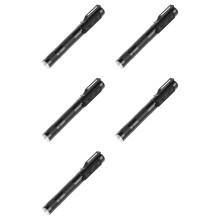5X USB Rechargeable Flashlight Portable High Lumen Pen Clip Torch Inspection Lights Zoomable Pen Light
