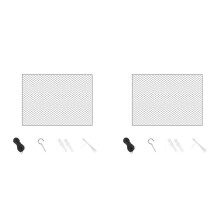 2X Cat Netting Balcony, 10x13ft Steel Wire Reinforced Balcony Screen for Pets, Anti-Fall Pet Mesh Fence Cat Safety Net