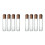 8PCS Glass Strainers for Long Leaf Tea, Reusable Glass Diffuser with Cork Loose Tea Steeper Filter for Cup 1