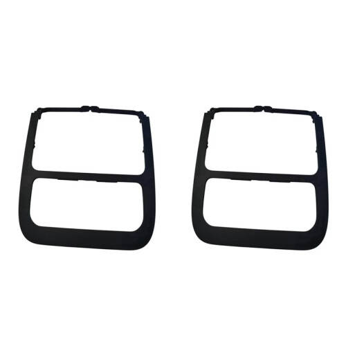2X 1KD858069 Car Climate Control  Panel Frame CD Navigation Frame for   MK5 2005-2010
