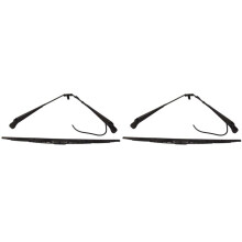 2X Window Wiper Blade 7188372 Window Wiper Arm 7188371 for Skid Steer Loader S160 S185 S330 S250