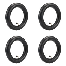 4pcs 8.5-Inch Outward Facing 90 Degree Thickened Inner Tube 8 1/2X2 (50-156) Butyl Rubber Thickened Inner Tube