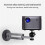 3X Projector Wall Mount Bracket Multi-Angle Adjustable Foldable Aluminum Alloy Wall Support, Universal Projector Stand 4