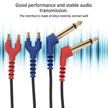 3X Cable for TDH39 DD45 Audiometry Air Conduction Headsets Headphone Audiomter Headsets Cable Earphone Accessories