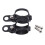Motorcycle Turn Signals Relocation Fork Clamps Bracket 6 Pcs Mount Light Holder Lamp Bracket 5