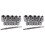 Female E-TORX Star Socket Set with Rail 22 Pcs Female External Star Socket Set E4 - E20 Torque Socket Set Alloy Steel 1