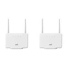 2X 4G Wireless Router 300Mbps 4G LTE CPE Router Modem External Antenna with Sim Card Slot Internet Connection EU Plug