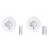 2X Closet Lights Wireless Stick  LED Under Cabinet Light 500mAh Dimmable Wireless Under Counter Lights with Remote 1