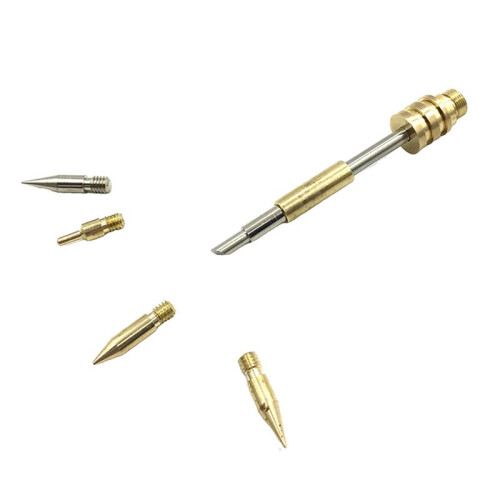 2X 510 Interface Soldering Iron Tip Wireless Soldering Iron Tip Welding Tool 15W with 10 Soldering Iron Tips 2