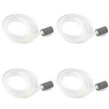 4pcs 3 Meters Ozone Generator Air Purifier Water Sterilizer Disinfector Oxygen O3 Machine Replacement Aerated Stone