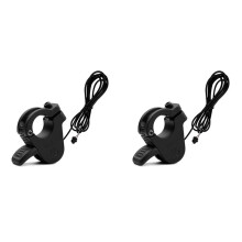 2pcs 300X E-Bike Thumb Throttle for Electric Scooter Accelerator Right and Left Hand Throttle 24V, 36V, 48V, 72V SM 3PIN