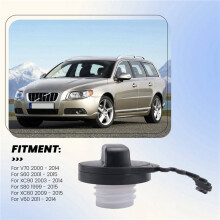2X 31392044 Autoöl-Kraftstofftankabdeckung für V70 S60 XC90 S80 XC60 1999-2015