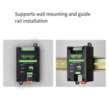 2X Waveshare Din Rail USB to RS232/485 Industrial Grade Isolated Converter FT232RNL Support Wall-Mount and Rail-Mount