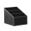 2X PU Leather Desk Stationery Organizer,Multi-Function Desk Storage Box for Office Pen,Business Name Cards Black 2