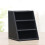 2X PU Leather Desk Stationery Organizer,Multi-Function Desk Storage Box for Office Pen,Business Name Cards Black 5