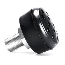 2 Pair 85A Roller Skates Toe Stops with 9/16 Inch (14mm) Bolt, Adjustable Rubber Brake Block Stoppers for Quad Skates