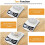 6X Digital Lab Scale, Gram-Scale 1000G 0.01GAccuracy, Multi-Function High Precision Electronic Scale with 100G Weight 6