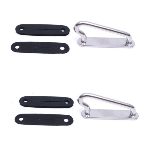 3 Pair SS316 Scuba Diving Quick Adjust Buckle Cinch Adapter with Rubber Pad Diving Accessoires 1