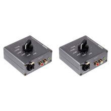 2X XLR/6.5TRS for-RCA 3.5mm AUX Audio Level Attenuator 0dB -3dB -6dB -9dB -12dB -15dB Adjustable Audio Attenuation Box