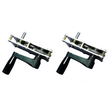 2X Metal Gear Reducer Speed- Box Accelerator Large Torque Accelerator Reducer,Gearbox with Crank