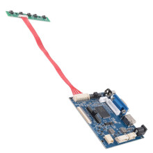 10X LCD Display TTL LVDS Controller Board -Compatible VGA 2AV 50PIN for AT070TN90 AT070TN92 AT070TN94 7 Inch Panel