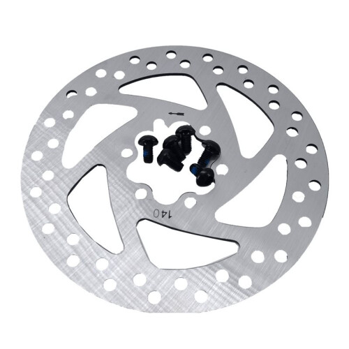 3X Rotor de Disco de Freio de Aço de Scooter Elétrico de 140 mm para Skate de 10 Polegadas  M4 Rotor de Disco de Freio de Scooter Elétrico 2