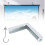 6Pcs Projector Curtain Hanger Projector Screen L-Bracket Mounting Hanger Holder Adjustable Extension Mount Stand 4